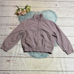 H&M Light Purple Windbreaker Jacket sz S